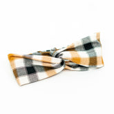 Tobacco Plaid Headband